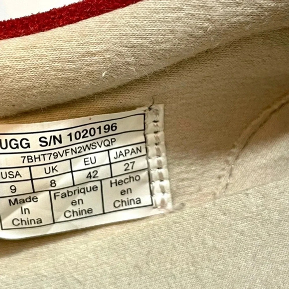 UGG Men's Mateo Canvas Slip On Sneakers - Picture 6 of 6